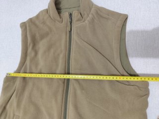 Chaleco reversible sin mangas