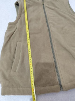 Chaleco reversible sin mangas