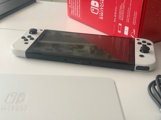 Nintendo Switch OLED Blanca Poco Uso