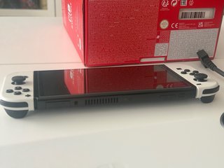 Nintendo Switch OLED Blanca Poco Uso