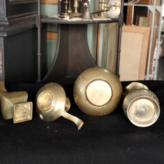 Lote 4 Piezas Bronce Antiguo