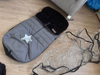 Impermeable y saco de silla de paseo