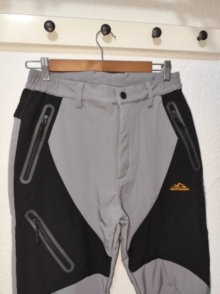 Pantalón Outdoor gris invierno