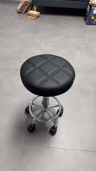 Taburete Giratorio KKTONER Negro