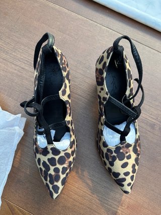 Zapatos de tacón animal print