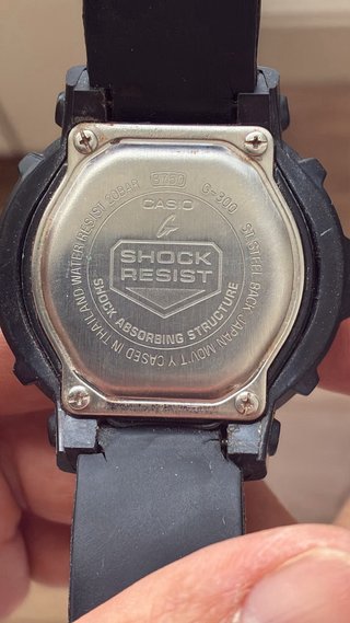 Casio G-Shock G-300 3750 Vintage - No funciona