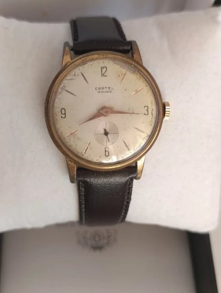 Reloj CARTEL 15 Rubís Suizo Años 50