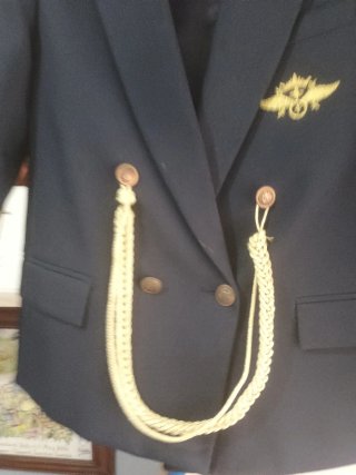 Traje de comunión azul marino