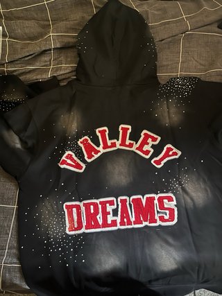 Sudadera Valley con cremallera y pedrería