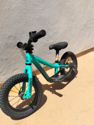 Bicicleta infantil sin pedales