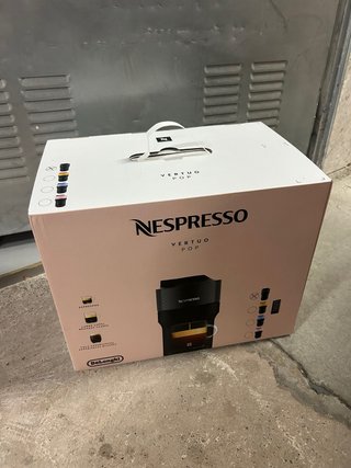 Cafetera Nespresso Vertuo Pop Negra