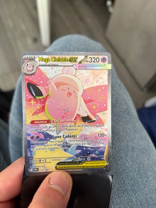 Carta Pokemon Mega Clefable EX 119/088