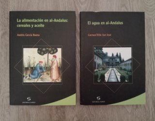 Lote 2 libros sobre al-Andalus.