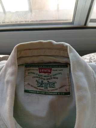 Camisa Levi's Azul Vaquera