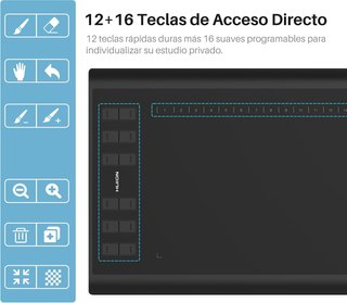 Tableta Gráfica Huion NEW 1060PLUS