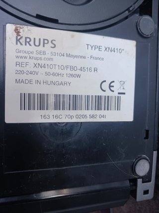 Cafetera Nespresso Krups Prodigio