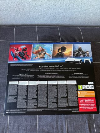 PS5 Digital + Mando + Caja Original + Cables.