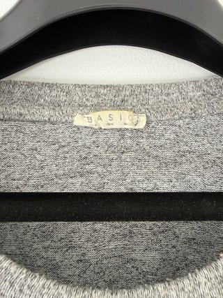 Jersey gris jaspeado