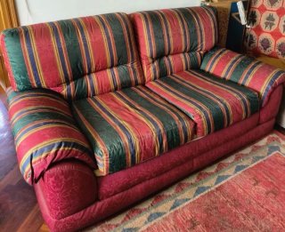 2 sofás + 2 cubresofas