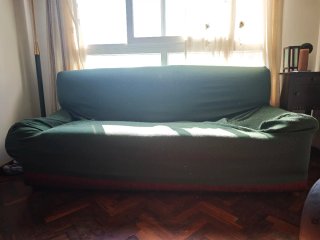 2 sofás + 2 cubresofas