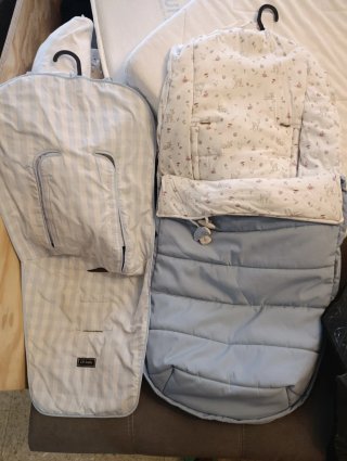 Funda para carrito de bebé con estampado