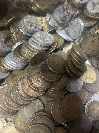 1.5 kg Monedas Antiguas España