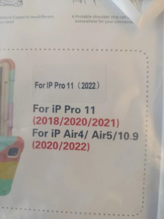 Funda iPad Pro 11 / Air 4 y Air 5 Mariposa