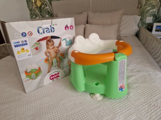 Asiento Baño OK Baby Crab Bebé con caja ¡sin usar!