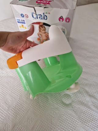 Asiento Baño OK Baby Crab Bebé con caja ¡sin usar!