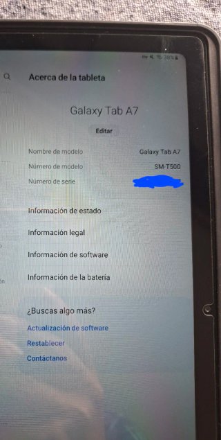 Samsung Galaxy Tab A7 64GB WiFi + funda+ protector