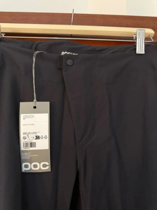 Pantalón Bicicleta POC Mujer Talla M Negro Nuevo