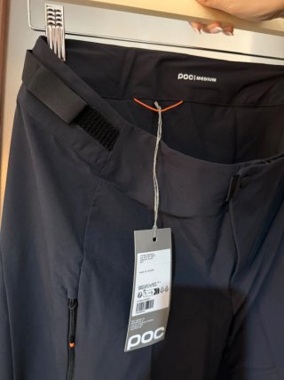 Pantalón Bicicleta POC Mujer Talla M Negro Nuevo