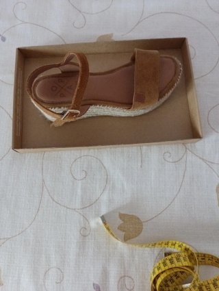 Sandalias cuña esparto