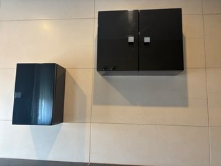 Mueble de baño negro