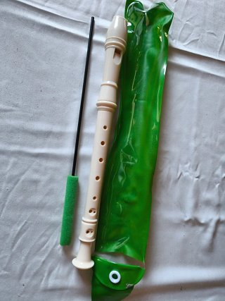 Flauta Dulce Soprano MP PA136 con Funda