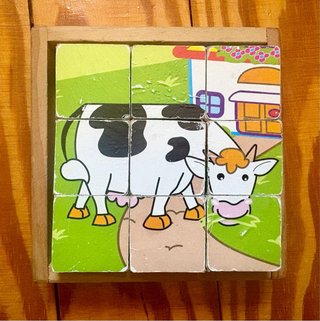 Puzzle 6 en 1 de Madera - 9 Piezas
