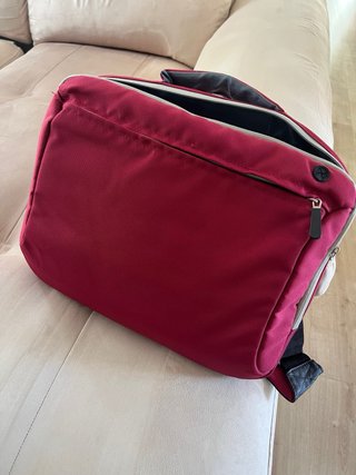 Funda portátil color granate