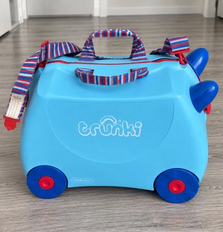 Maleta infantil Trunki azul