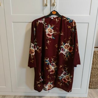Kimono floral talla única