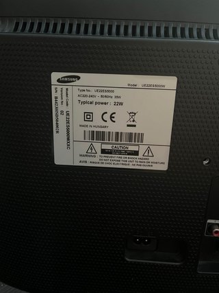 Televisor Samsung 22 Negro