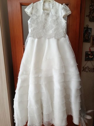 Vestido de Comunión Blanco Talla 120/8años