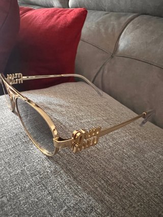 Gafas de Sol Miu Miu MU 52YS Doradas