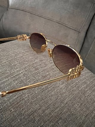 Gafas de Sol Miu Miu MU 52YS Doradas