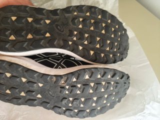 Zapatillas Asics Talla 45 Negras y Grises