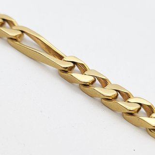 Pulsera Oro 18k Figaro