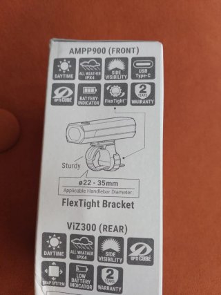 Cat Eye AMPP900 y ViZ300 Luces Bici