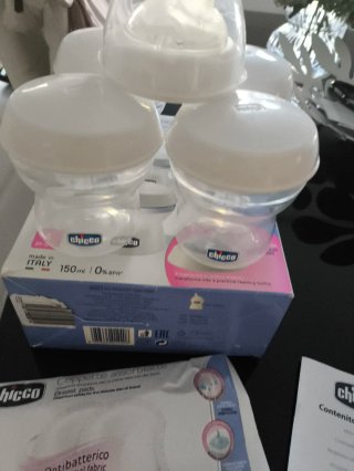 Contenedores Leche Chicco Multiuso 4uds 150ml