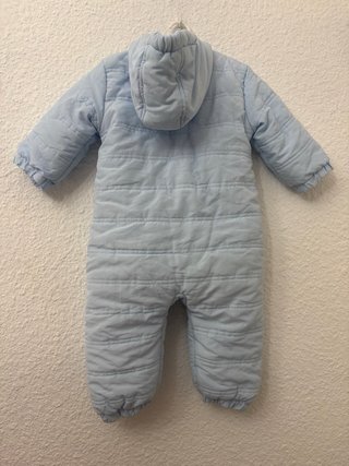 Buzo acolchado azul bebé 6-12 meses