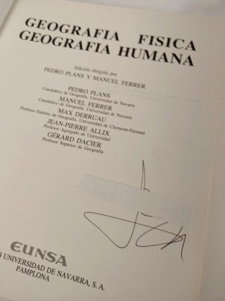 Geografía física, geografía humana