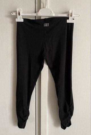 Leggings nero tg 10 anni bambina Miss Grant